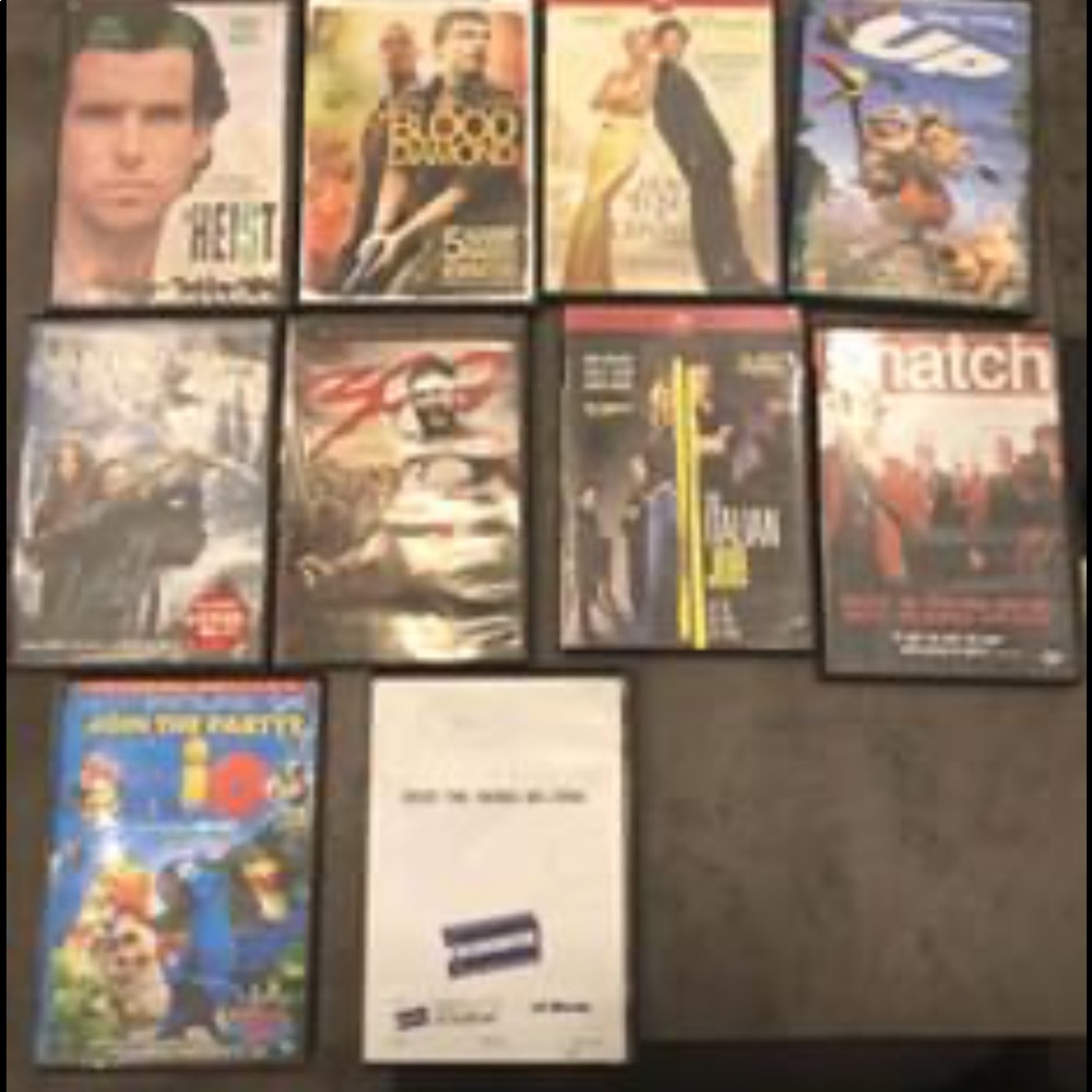 15 DVDs